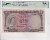 Ceylon, 100 Rupees, 1954, VF, p53a

Estimate: USD 250-500