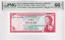 East Caribbean States, 1 Dollar, 1965, UNC, p13f

Estimate: USD 50-100