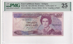 East Caribbean States, 20 Dollars, 1987/1988, VF, p19a

Estimate: USD 50-100