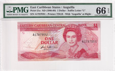 East Caribbean States, 1 Dollar, 1988/1989, UNC, p21u

Estimate: USD 20-40