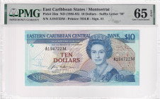 East Caribbean States, 10 Dollars, 1985/1993, UNC, p23m

Estimate: USD 100-200