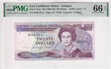 East Caribbean States, 20 Dollars, 1988/1993, UNC, p24a2

Estimate: USD 300-600