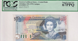 East Caribbean States, 10 Dollars, 1993, UNC, p27a

Estimate: USD 100-200