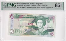 East Caribbean States, 5 Dollars, 1994, UNC, p31u

Estimate: USD 30-60