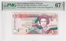 East Caribbean States, 20 Dollars, 1994, UNC, p33g

Estimate: USD 100-200