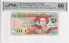 East Caribbean States, 50 Dollars, 2000, UNC, p40a

Estimate: USD 150-300