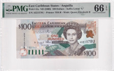 East Caribbean States, 100 Dollars, 2000, UNC, p41u

Estimate: USD 400-800