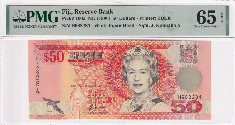 Fiji, 50 Dollars, 1996, UNC, p100a

Estimate: USD 75-150