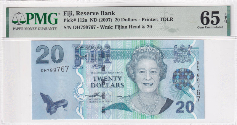 Fiji, 20 Dollars, 2007, UNC, p112a

Estimate: USD 40-80