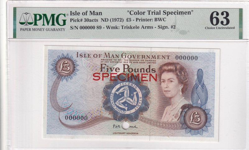 Isle of Man, 5 Pounds, 1972, UNC, p30acts

Estimate: USD 750-1500