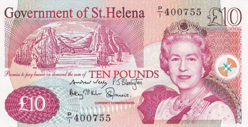 Saint Helena, 10 Pounds, 2012, UNC, p12b

Estimate: USD 20-40