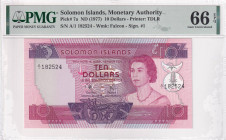 Solomon Islands, 10 Dollars, 1977, UNC, p7a

Estimate: USD 125-250