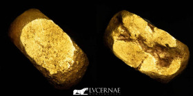 Rome Gold Precoinage 4,08 g. 11x7 mm. Rome VI - III B.C. Good very fine