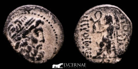 Seleucis & Pieria Æ Bronze Tetrachalkon 8.20 g. 20 mm. Antioch I century B.C. gVF