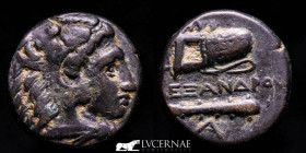 Alexander III Æ Bronze Æ 14 5 g. 14 mm. Macedonia 336-323 BC. Good very fine