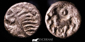 Celtic in central Gaul, Lemovices Silver Obol 0,46 g. 8 mm Gaul 80 B.C. Good very fine