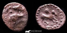 Celtic in central Gaul, Boii Silver Obol 0,41 g. 10 mm Gaul 1st Century BC. Very fine