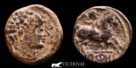 ARSAOS, Ancient Hispania bronze As 9,90 g. 24 mm. Navarra (Pamplona?) 120-80 B.C. Good very fine