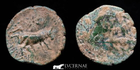 Asido (Cadiz) - Ancient Hispania bronze Semis 6,90 g, 23 mm Asido 100-50 B.C. Good very fine (MBC)
