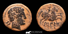 Beligiom Bronze As 9,42 g, 24 mm Belchite (Zaragoza) 120-20 B.C. gVF