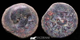 Carbula Bronze As 18.82 g, 31 mm Ancient Hispania, Almodovar 120-80 B.C. fine