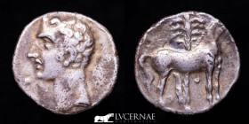 Cartaghinian Hispania Silver Shekel 6.64 g. 21 mm. Cartagonova 220-209 Good Very Fine