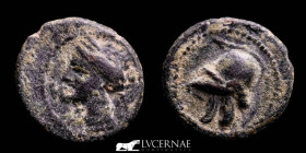 Cartaghinians Bronze 1/4 Calco 1,70 g., 13 mm. Hispania 218-210 BC Good very fine (MBC)
