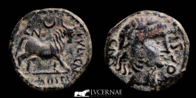 Castulo Bronze Semis 8,22 g., 22 mm. Linares, Jaén 100-50 B.C. Good very fine