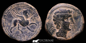 Castulo, Ancient Hispania Bronze As 21,89 g. 31 mm. Linares, Jaen 180 - 150 B.C. gVF
