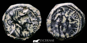 Corduba Bronze Semis 6,80 g, 20 mm. Corduba 44-45 B.C. Good very fine