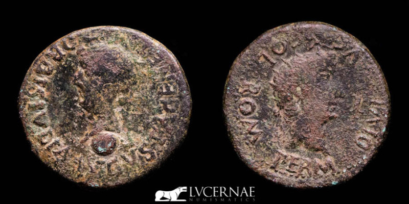 Roman Empire (Provincial) - Tiberius (14 - 36 A.D.) Bronze dupondius (21,78 g. 3...