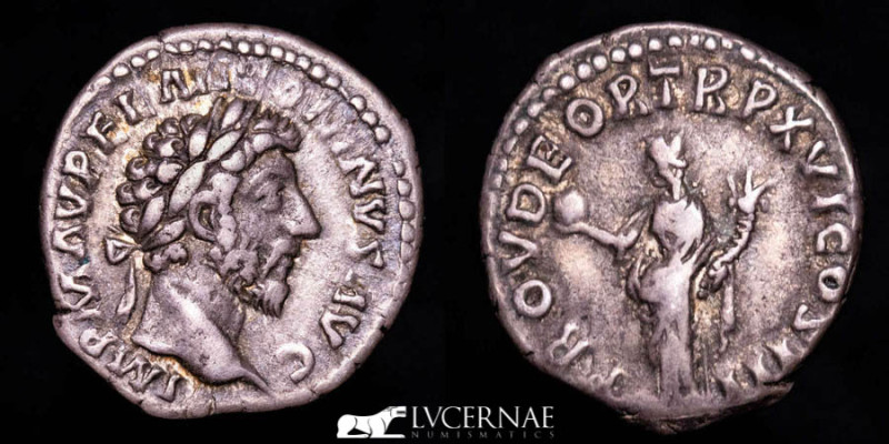 Roman Imperial

Marcus Aurelius, 161-180. AR Denarius (3,52 g, 16 mm), Rome, 161...