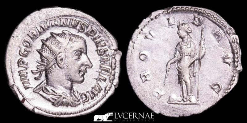 Roman Empire - Gordianus III (238-244 A.D.) 
Silver antoninianus (3,13 g. 23 mm....