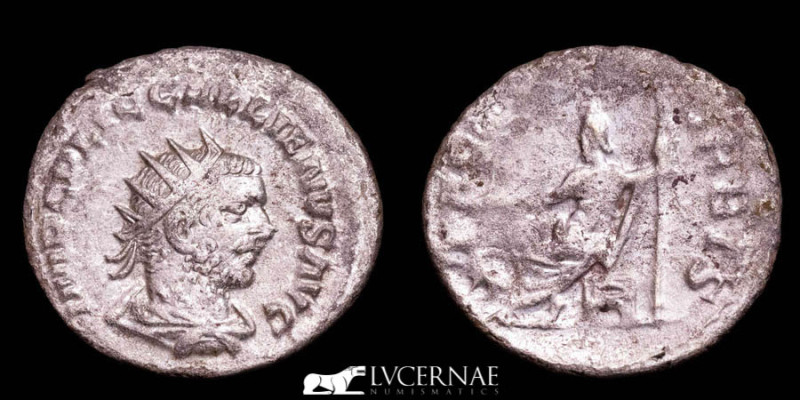 Roman Empire - Gallienus (253-268 A.D.). 
Silvered antoninianus. (3,66 g. 23 mm....