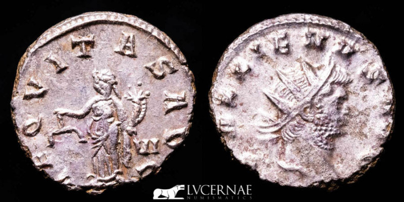 Roman Imperial - Gallienus, sole reign (260-268). Billon silvered antoninianus (...