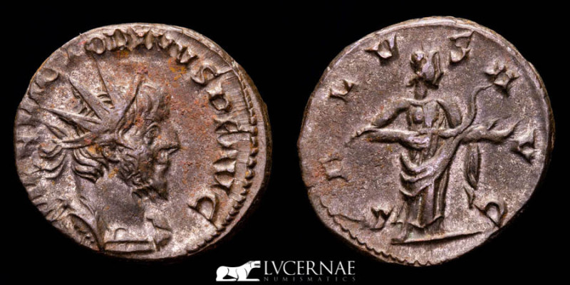 Roman Empire - Victorinus (269-270 A.D.) BI Silvered Antoninianus (3,09 g. 19 mm...