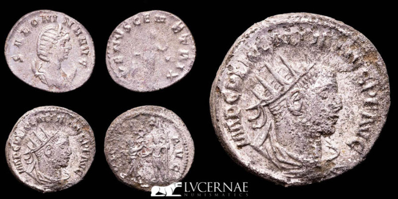 Roman Empire:

Gallienus, joint reign (253-268 A.D.) Silver antoninianus (3,83 g...