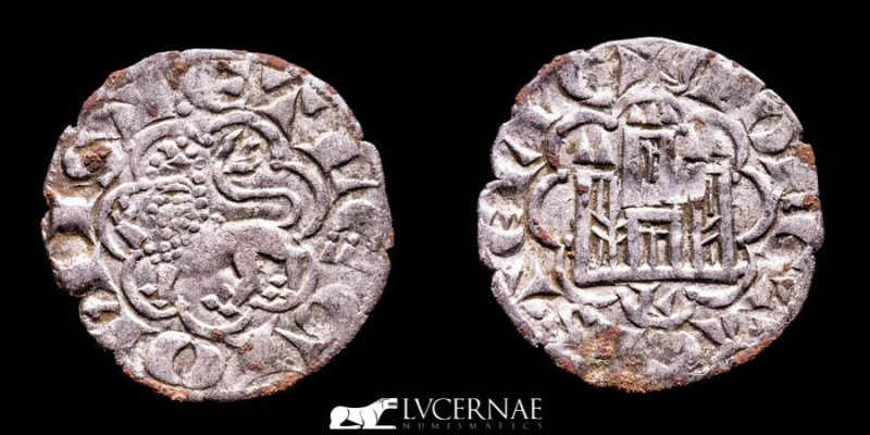 Medieval Spain, Alfonso X (1252-1284) - Billon dinero (0,75 g. 18 mm.) Leon mint...