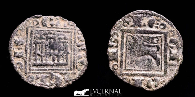 Medieval Spain. - Alfonso X (1252-1284) Burgos mint

Billon obolo. (0.52 g. 14 m...