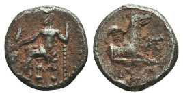 Greek Coins. 4th - 1st century B.C. AE
Reference:
Condition: Very Fine

Weight:0.5g