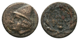 Greek Coins. 4th - 1st century B.C. AE
Reference:
Condition: Very Fine

Weight:1.5g
