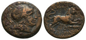 Greek Coins. 4th - 1st century B.C. AE
Reference:
Condition: Very Fine

Weight:4.5g