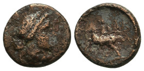 Greek Coins. 4th - 1st century B.C. AE
Reference:
Condition: Very Fine

Weight:2g