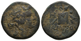 Greek Coins. 4th - 1st century B.C. AE
Reference:
Condition: Very Fine

Weight:7.8g