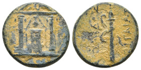 Greek Coins. 4th - 1st century B.C. AE
Reference:
Condition: Very Fine

Weight:3.6g