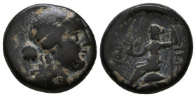 Greek Coins. 4th - 1st century B.C. AE
Reference:
Condition: Very Fine

Weight:7.4g