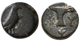 Greek Coins. 4th - 1st century B.C. AE
Reference:
Condition: Very Fine

Weight:1.8g