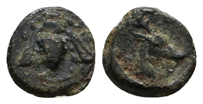 Greek Coins. 4th - 1st century B.C. AE
Reference:
Condition: Very Fine

Weig...