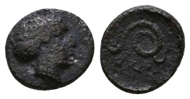 Greek Coins. 4th - 1st century B.C. AE
Reference:
Condition: Very Fine

Weight:1.1g