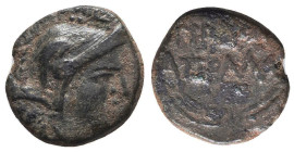 Greek Coins. 4th - 1st century B.C. AE
Reference:
Condition: Very Fine

Weight:2.6g